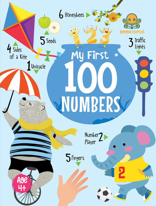 My First 100 Numbers Mini Board Book by Booktopus, 9789365696684