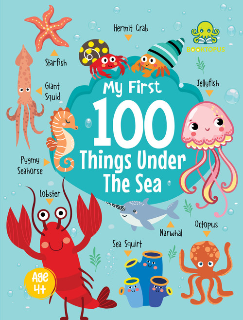 My First 100 Things Under the Sea (Mini Board Book) by Booktopus, 9789365698374