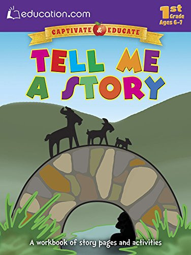 Tell Me a Story (A workbook of story pages and activities) by Education.com, 9780486802589