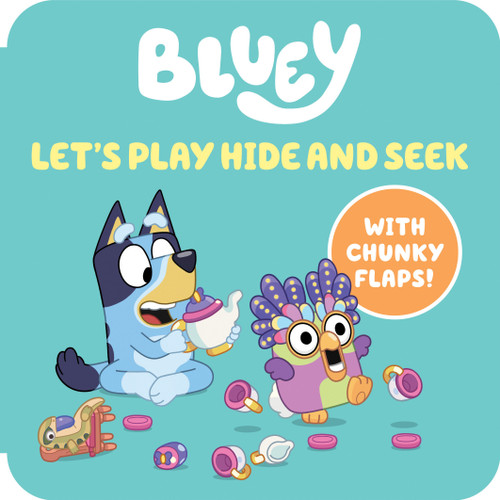 Bluey: Let's Play Hide and Seek (A Chunky Flap Board Book) by Penguin Young Readers Licenses, 9798217248827