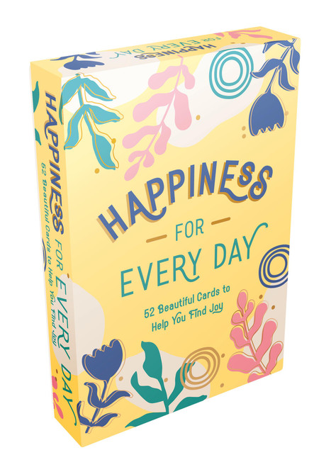 Happiness for Every Day Card Deck (52 Beautiful Cards and Booklet to Help You Find Joy) by Summersdale Publishers, 9781806590766