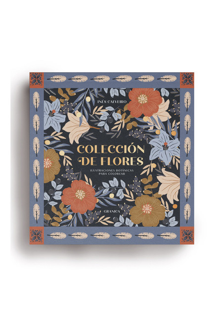 Colección de flores / Flower Collection (Botanical Illustrations to Color) (Spanish Edition) by Inés María Calveiro, 9786316544841