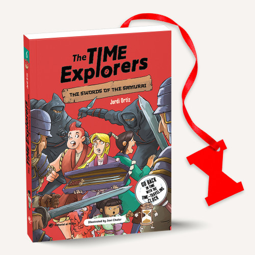 The Swords of the Samurai (Go back in time with the Time-Traveling Clock and discover the Samurais! A novel for kids ages 10+) by Jordi Ortiz, Jordi Ortiz, Javi Chaler, Javi Chaler, 9788419898623
