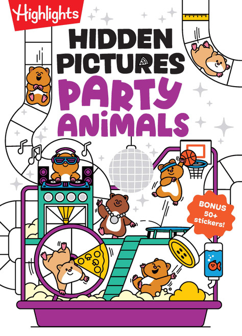 Party Animals Hidden Pictures by Highlights, 9781639625017