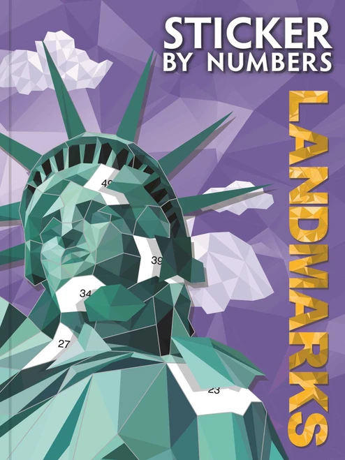Sticker By Numbers: Landmarks by IglooBooks, 9781805854784