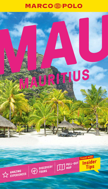 Marco Polo Mauritius Pocket Travel Guide (Pull-Out Map | Local Knowledge | Covers Port Louis, Ile aux Cerfs and more) by Marco Polo, 9781917131599