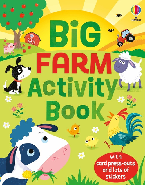 Big Farm Activity Book by Kirsteen Robson, Helen Prole, 9781806461219