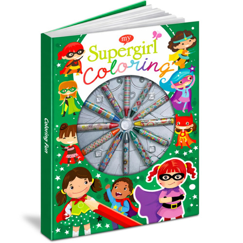 My Super Girl coloring Book by Mamta Garg, 9789376890613