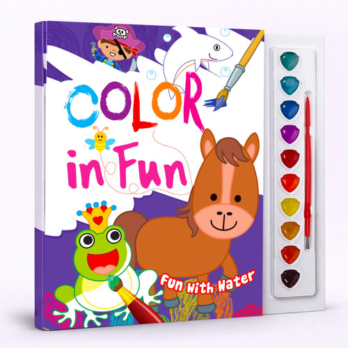 Color in Fun (Purple) by Mamta Garg, 9789376890620