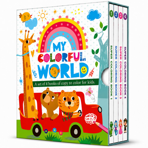 My colorful World 4 Books Set by Mamta Garg, 9789376894710