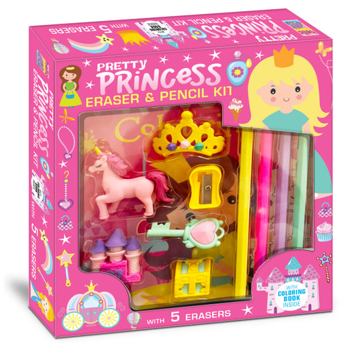 Pretty Princess Eraser & Pencil Kit by Mamta Garg, 9789376895991