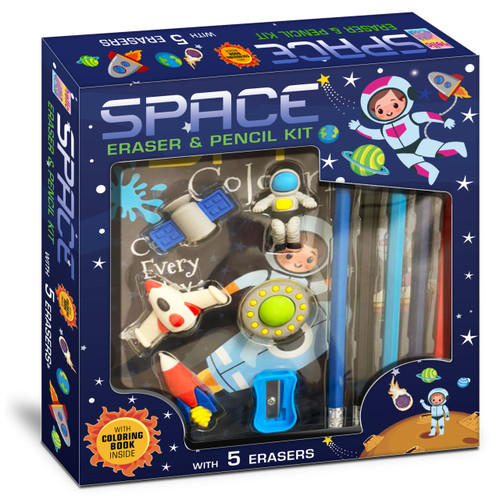 Space Eraser & Pencil Kit by Mamta Garg, 9789376896318