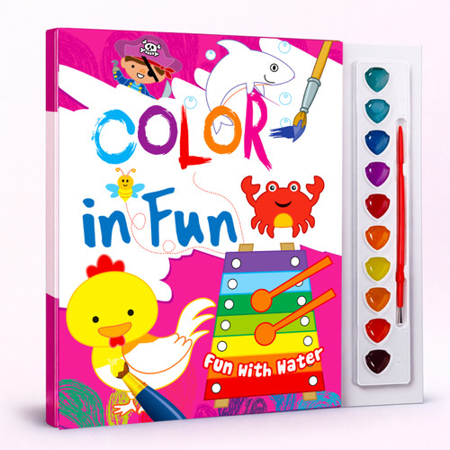 Color in Fun (Pink) by Mamta Garg, 9789376896981