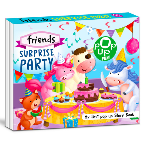 Friends Surprise Party Pop-up Story Book by Mamta Garg, 9789376897087