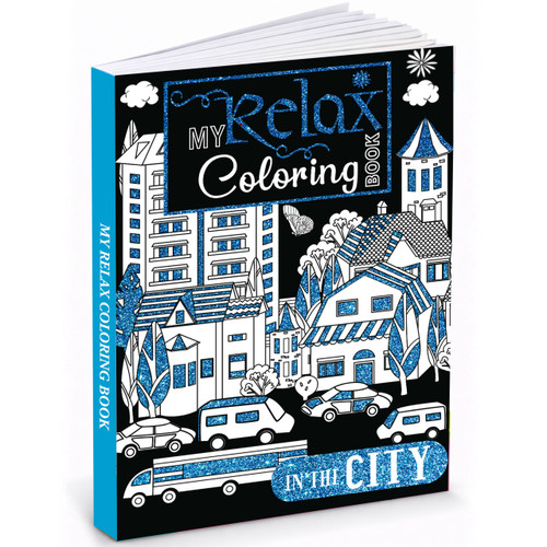 My Relax coloring Book In the City by Mamta Garg, 9789376898503