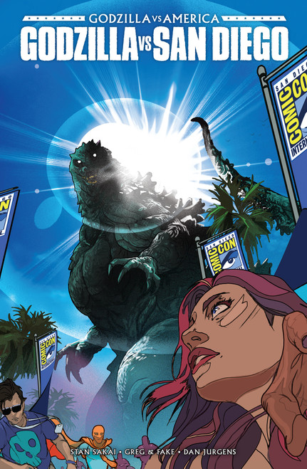 Godzilla Vs. America: San Diego (HC) by Stan Sakai, Dan Jurgens, Margeaux Pepoy, 9798887245492