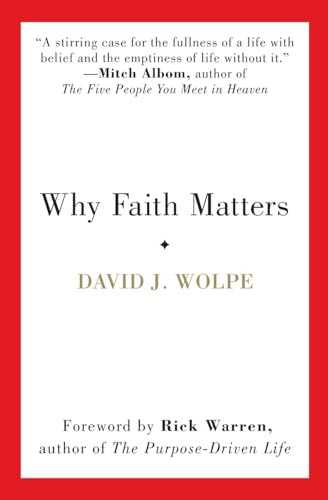 Why Faith Matters by David J. Wolpe, 9780061633355