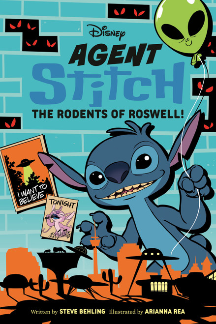 Disney Agent Stitch: The Rodents of Roswell by Steve Behling, RH Disney, 9780736448895