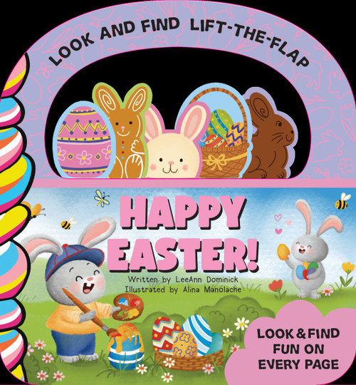 Happy Easter Look and Find Lift-the-Flap by LeeAnn Dominick, 9781834041643