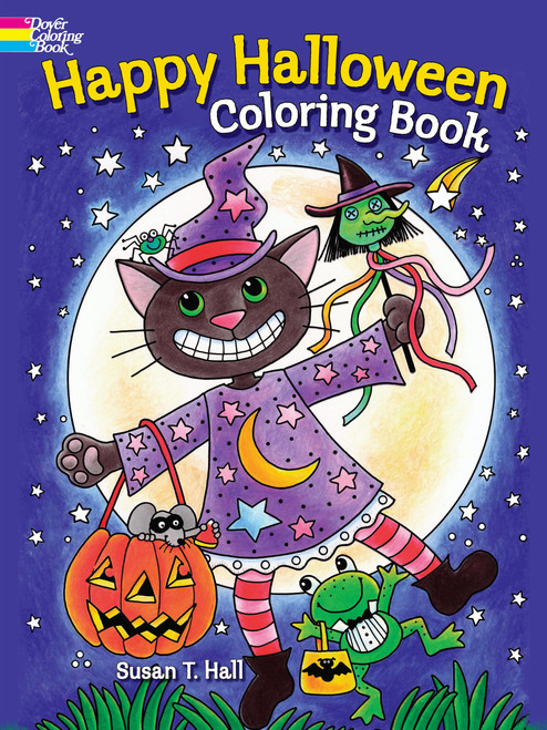 Happy Halloween Coloring Book by Susan T. Hall, 9780486492186