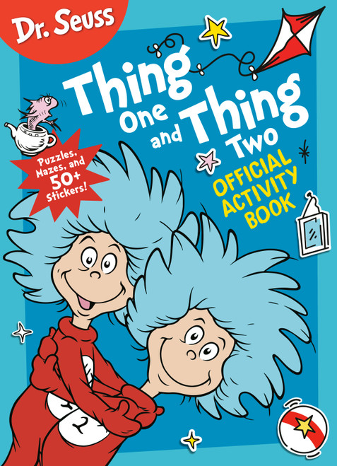 Dr. Seuss: Thing One and Thing Two: Official Coloring and Activity Book  (Coloring and Activity Book with Stickers) by Random House, 9780593814284