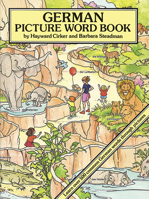 German Picture Word Book by Hayward Cirker, Barbara Steadman, 9780486277783