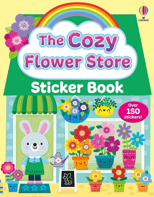 The Cozy Flower Store Sticker Book by Liv Wan, Lesley Sims, 9781806461233