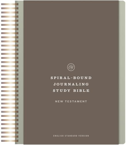 ESV Spiral-Bound Journaling Study Bible, New Testament (Hardcover) by , 9798874914615