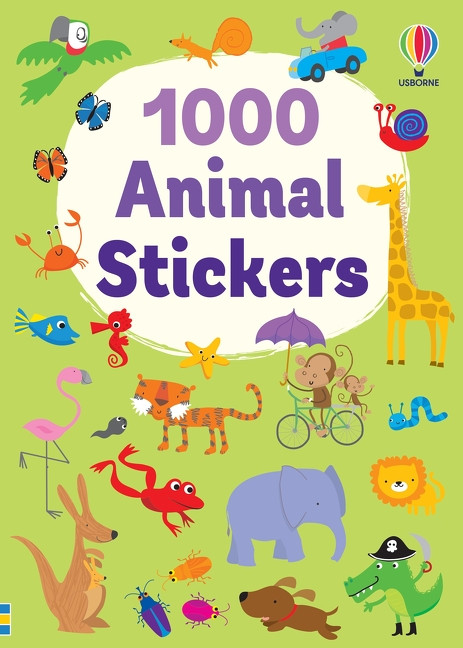 1000 Animal Stickers by Fiona Watt, Stella Baggott, 9781806461400