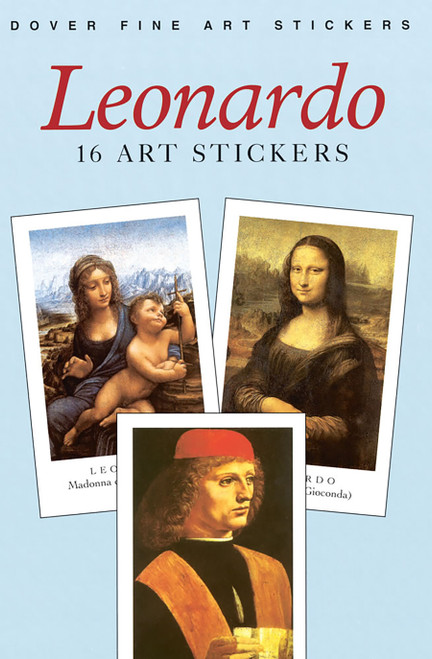 Dover Fine Art Stickers: Leonardo da Vinci (Miniature Edition) by Leonardo da Vinci, 9780486420448