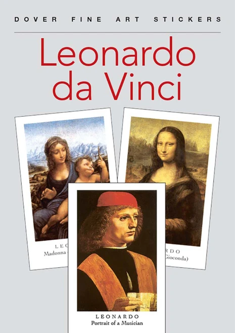 Dover Fine Art Stickers: Leonardo da Vinci (Miniature Edition) by Leonardo da Vinci, 9780486420448