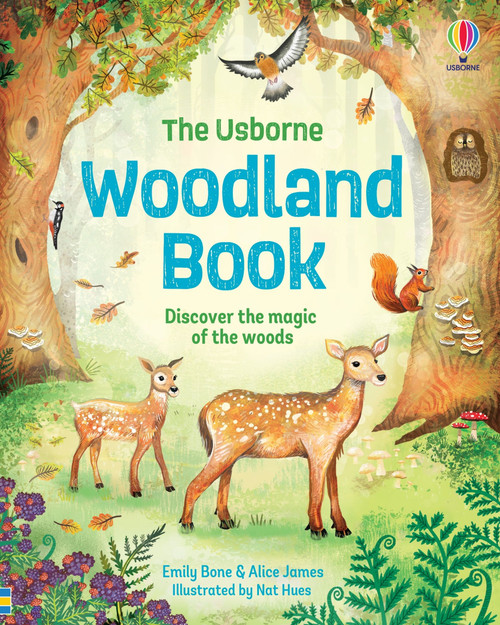 The Woodland Book by Alice James, Emily Bone, Nat Hues, 9781836051787