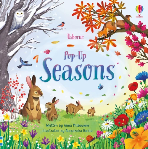 Pop-Up Seasons by Anna Milbourne, Alexandra Badiu, Alexandra Badiu, 9781836052098