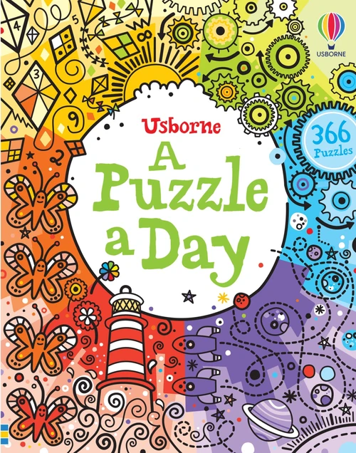 A Puzzle a Day by Phillip Clarke, Michael Hill, Michael Hill, 9781836052357
