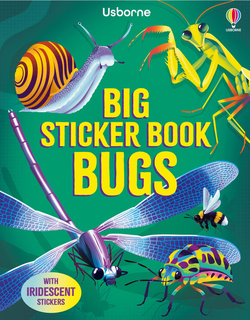 Big Sticker Book Bugs by Alice James, Rebecca Mills, 9781836053033