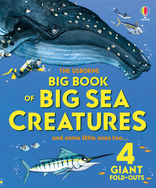 Big Book of Big Sea Creatures by Minna Lacey, Fabiano Fiorin, 9781836050315