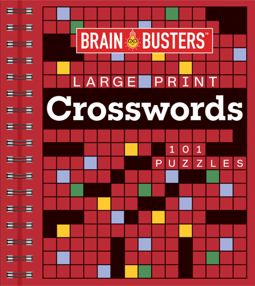 Large Print Crosswords by Parragon Books, 9798890195395
