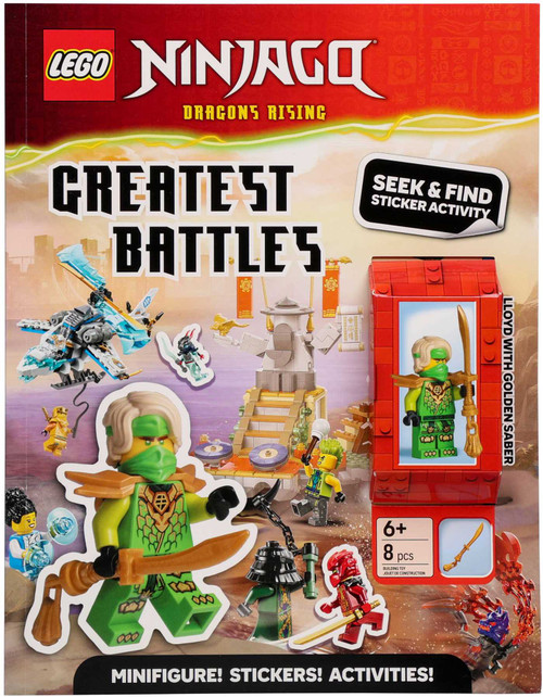 LEGO NINJAGO: Greatest Battle (Seek & Find Sticker Activity) by AMEET Publishing, 9780794456078