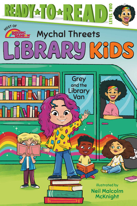 Grey and the Library Van (Ready-to-Read Level 2) by Mychal Threets, Neil Malcolm McKnight, 9781665970051