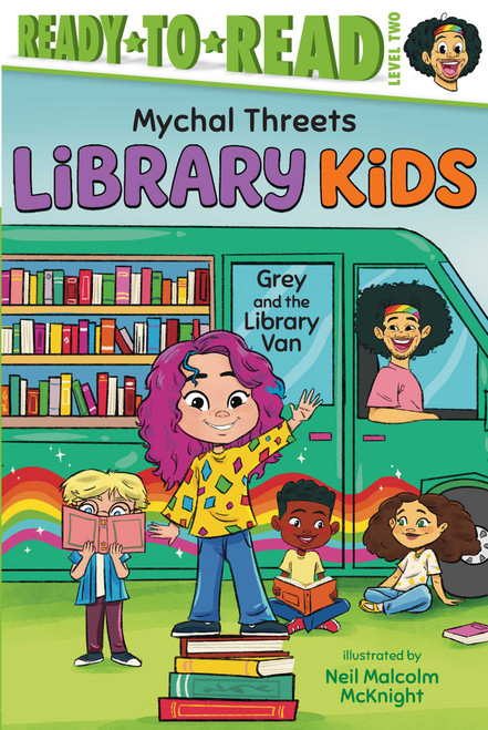 Grey and the Library Van (Ready-to-Read Level 2) by Mychal Threets, Neil Malcolm McKnight, 9781665970051