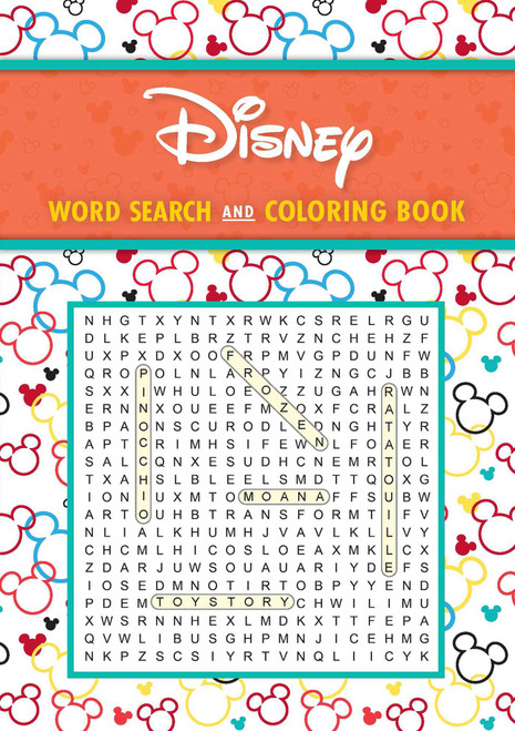 Disney Word Search and Coloring Book by Editors of Thunder Bay Press, 9781667214450