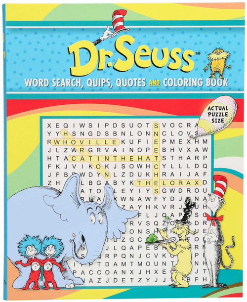 Dr. Seuss Word Search, Quips, Quotes and Coloring Book by Editors of Thunder Bay Press, 9781667214467