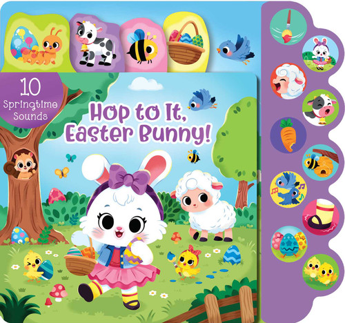 Hop to It, Easter Bunny! (with 10 Springtime Sounds!) by Morgan Finch, Pamela Barbieri, 9781667214702