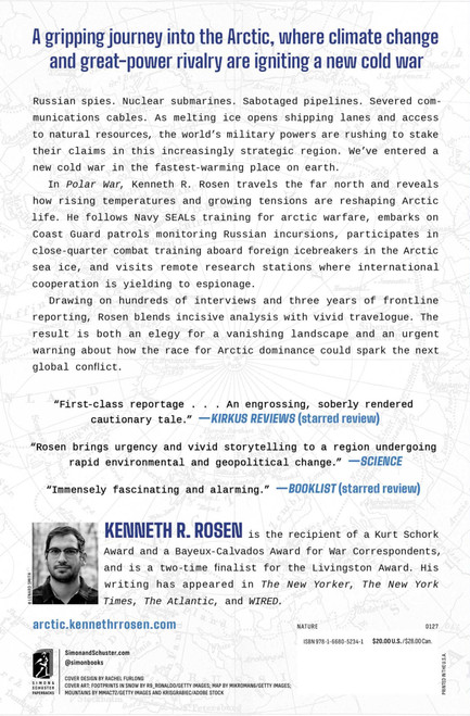 Polar War (Submarines, Spies, and the Struggle for Power in a Melting Arctic) by Kenneth R. Rosen, 9781668052341