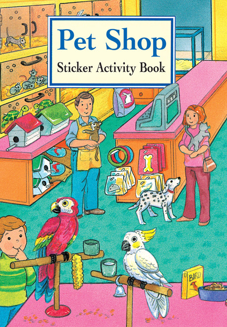 Pet Shop Sticker Activity Book (Miniature Edition) by Cathy Beylon, 9780486403120
