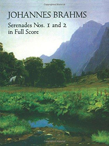 Serenades Nos. 1 and 2 in Full Score by Johannes Brahms, 9780486408545