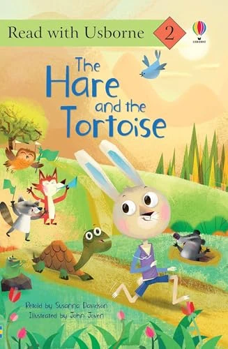 The Hare and the Tortoise (Read with Usborne) by Susanna Davidson, John Joven, 9781836051015