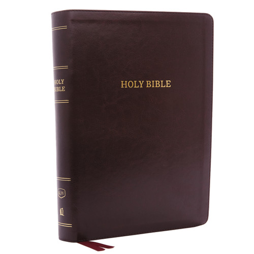 KJV Holy Bible: Super Giant Print with 43,000 Cross References, Deluxe Burgundy Leathersoft, Red Letter, Comfort Print: King James Version by Thomas Nelson, 9780785215684