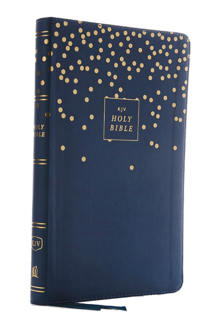 KJV Holy Bible: Thinline Youth Edition, Blue Leathersoft, Red Letter, Comfort Print: King James Version by Thomas Nelson, 9780785225751