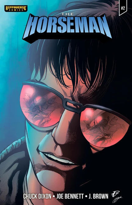 The Horseman #2 by Chuck Dixon, Joe Bennett, Fabio Jansen, J. Brown, The Invisible Art Studio, 9781965590850